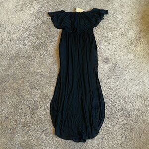 NWT black verabendi maxi dress